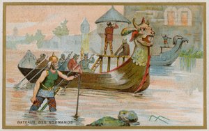 Norman boats by French School