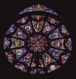 North rose window