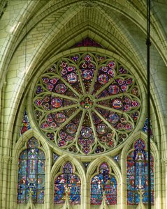 North rose window