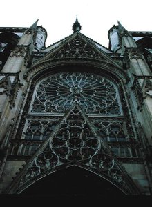 North rose window