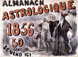 Nostradamus, astrologer illuminating the future - in 