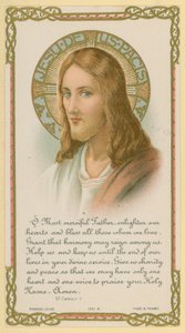 O Most merciful Father, enlighten our hearts and bless all those whom we love