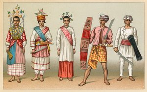 Oceania Costume by French School
