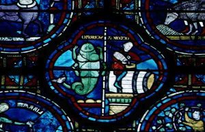 October and Scorpio, from the Zodiac Window