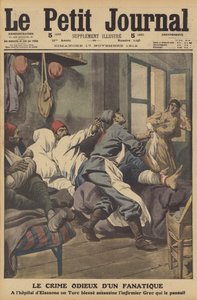 Odious crime of a fanatic by French School