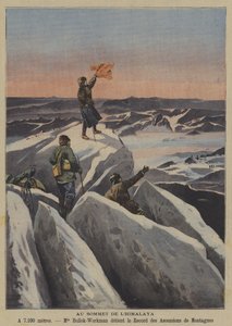 On a Himalayan summit
