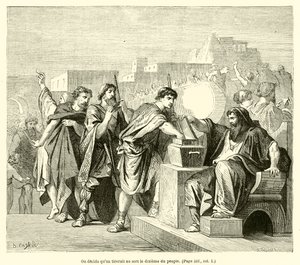 It Was Decided to Cast Lots for One-Tenth of the People by French School