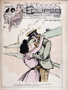 On the fortifications: bad boy (thug) and his girlfriend - cover 