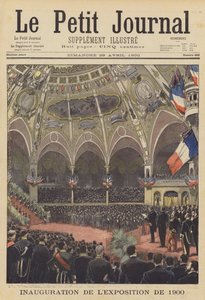 Opening of the Exposition Universelle of 1900 in Paris