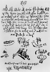 Pact Made by Urbain Grandier with the Devil
