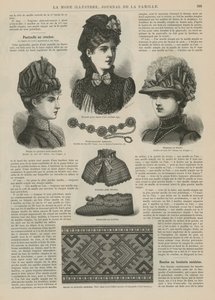 Page from La Mode Illustree