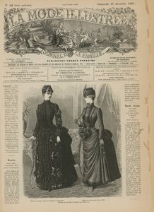 Page from La Mode Illustrée by French School