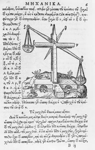 Page from Mhxanika, Reproduction of Greek Manuscript by Aristotle (384-322 BC), Published in Paris by French School