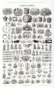 Page from Vignettes Typographiques by French School