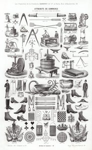 Page from Vignettes Typographiques by French School