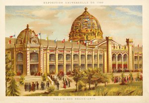Palace of Fine Arts, Exposition Universelle 1889, Paris