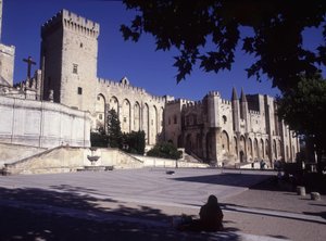 Palace of the Popes of Avignon by French School