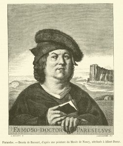 Paracelsus (engraving) by French School