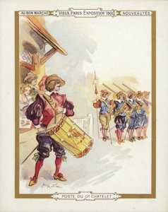 Paris Exposition 1900, Cavalier Drumming by French School