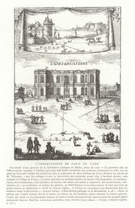 Paris Observatory in 1700