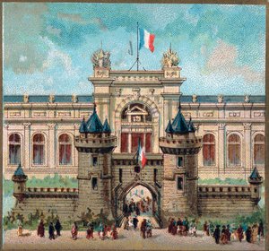 Paris. Universal Exhibition of 1889: The Palace of the War Ministry