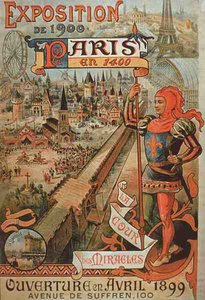 Paris in 1400 by French School