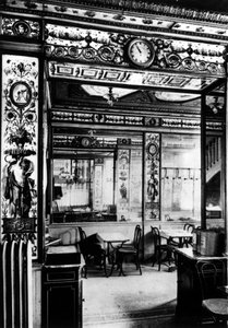 Paris, inside the cafe, the Grand Vefour. by French School