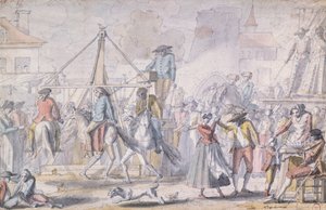 Parisian Pleasure Ground, known as Les Porcherons by French School