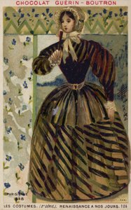 Parisian Fashion, 1848 by French School