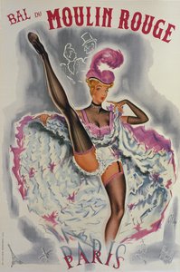 Party at the Moulin Rouge by French School