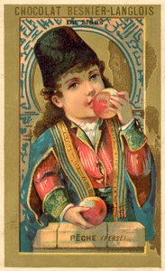 Peaches from Persia by French School