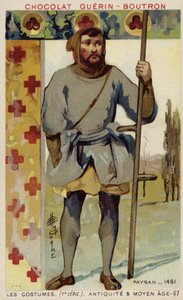 Peasant, 1461 by French School
