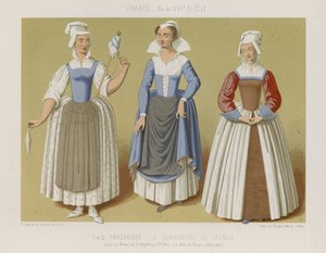 Peasant and the chambermaids of Saumur
