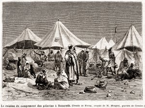 Penitence Pilgrimage to the Holy Places from 25 April to 8 June 1882 (engraving)