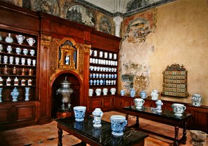Pharmacy of the Old Saint-Jean Hospital by French School