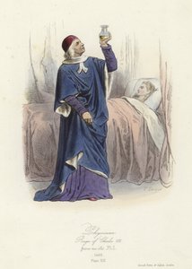 Physician, Reign of Charles VIII of France by French School