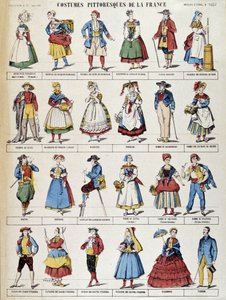 Picturesque Costumes of France - Image of Epinal by French School