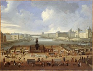 Pont Neuf and the Louvre, c.1669
