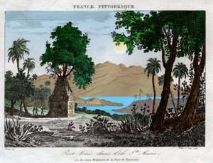 Port Louis in Madagascar by French School