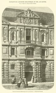 Entrance Gate of the Old Royal Library, Louvre by French School