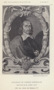 Portrait of Pierre Corneille by French School