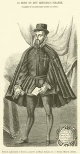 Authentic Portrait of Pizarro, Preserved in the Museum of Lima by French School