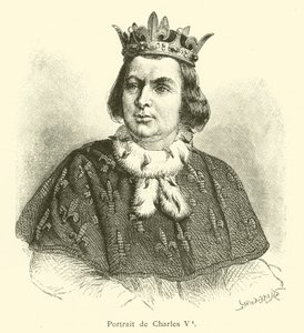 Portrait of Charles V (engraving) by French School