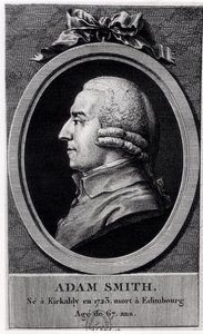 Portrait Medallion of Adam Smith (1723-90)