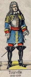 Portrait of Admiral Anne Hilarion of Costentin, Count of Tourville (Image of Epinal)