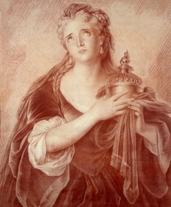 Portrait of Adrienne Lecouvreur by French School