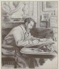 Portrait of Albert Guillaume, French painter and caricaturist