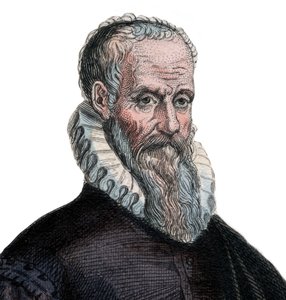Portrait of Ambroise Pare (1509-1590), French surgeon by French School