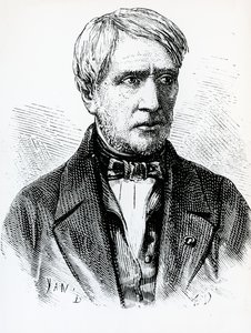 Portrait of Antoine Cesar Becquerel, French physicist by French School