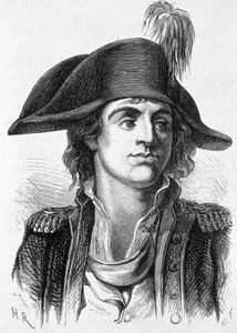 Portrait of Antoine Joseph Santerre (1752-1809), French politician - in L